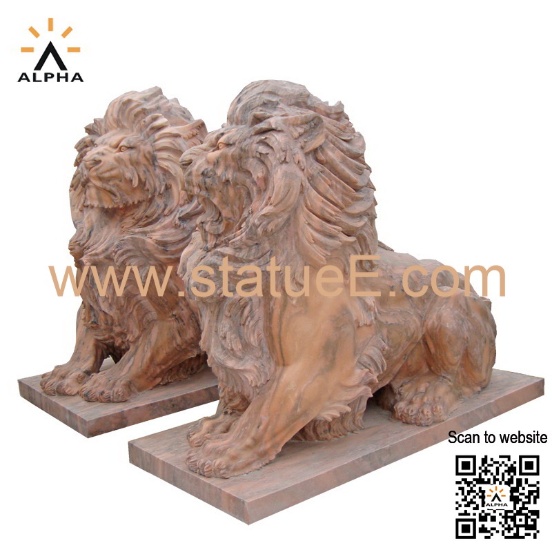 Lion garden statues for sale